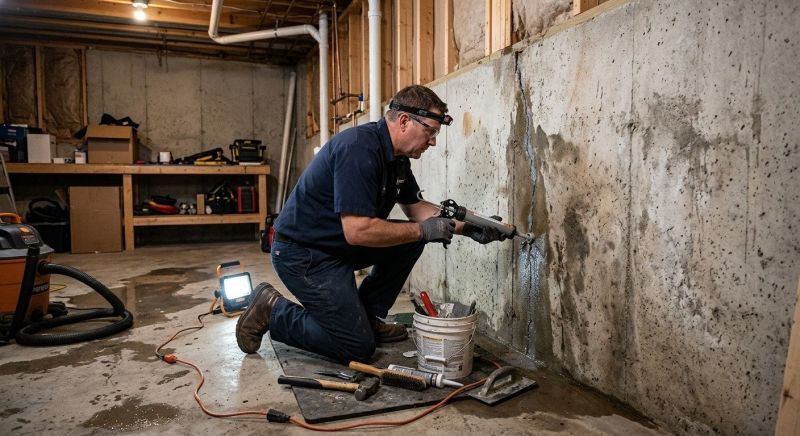 Basement Walls Waterproofing in Montgomery, AL