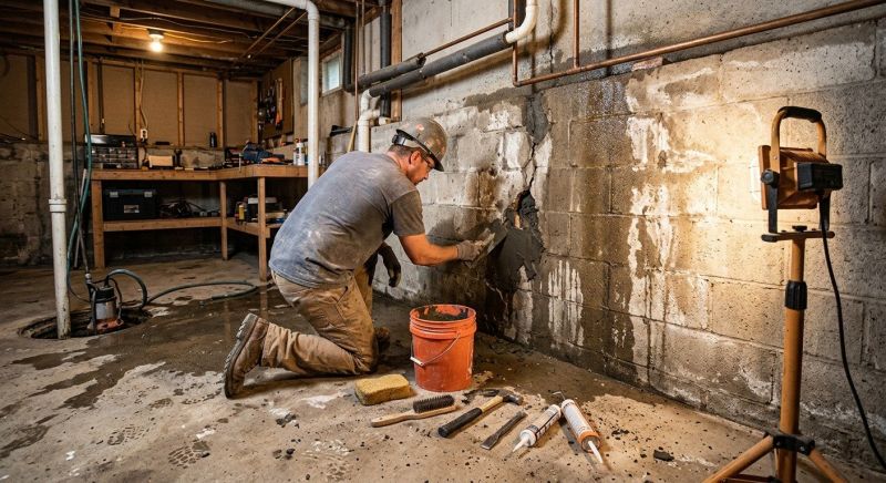 Leaking Basement Repair in Columbus, OH
