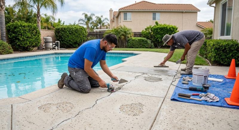 Patio Slab Repair in Corpus Christi, TX