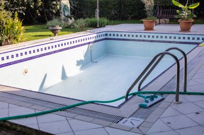 Before and After Pool Deck Renovation