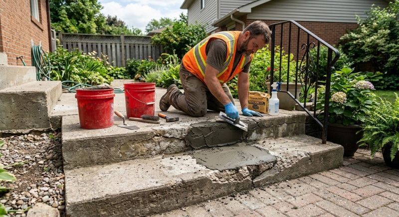 Walkway Repair in Des Moines, IA